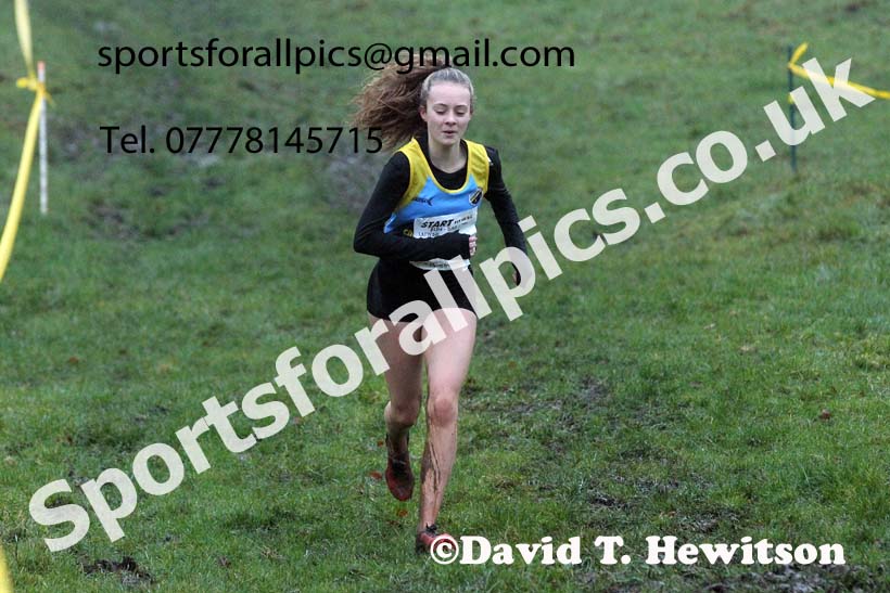 Womens under-17s and under-20s, NECAA Junior Cross Country Relays, Thornley Farm, Peterlee, Saturday, December 12th. Photo: David T. Hewitson/Sports for All Pics